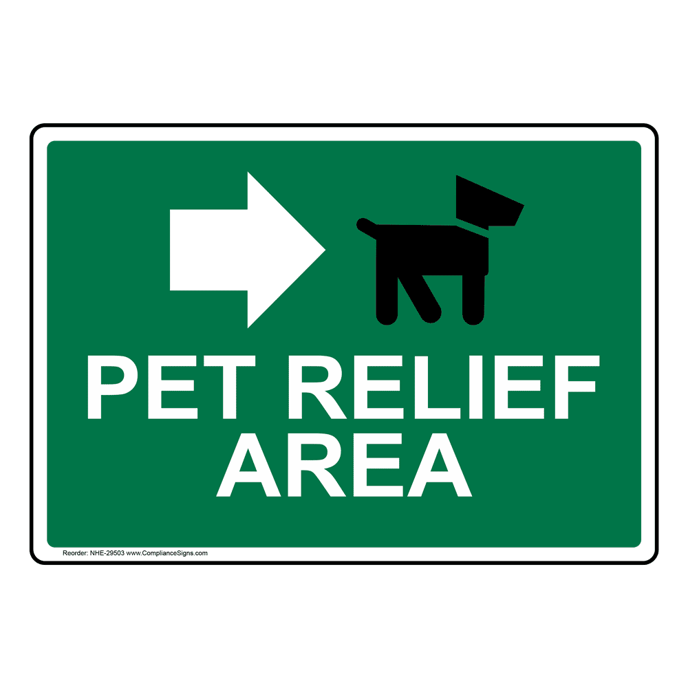 Pet Relief Area at NFIA